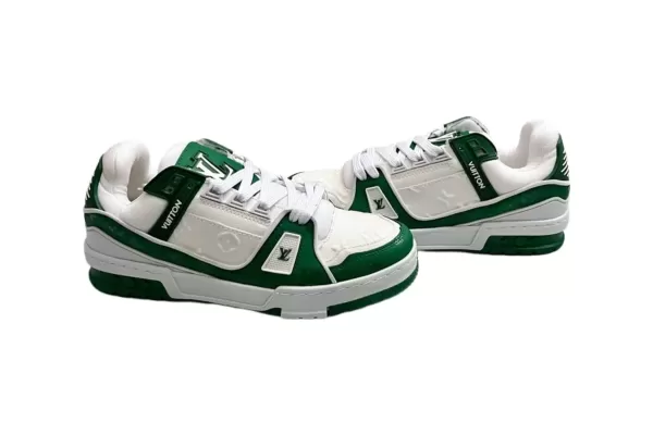 Tenis LV Blanco Verde